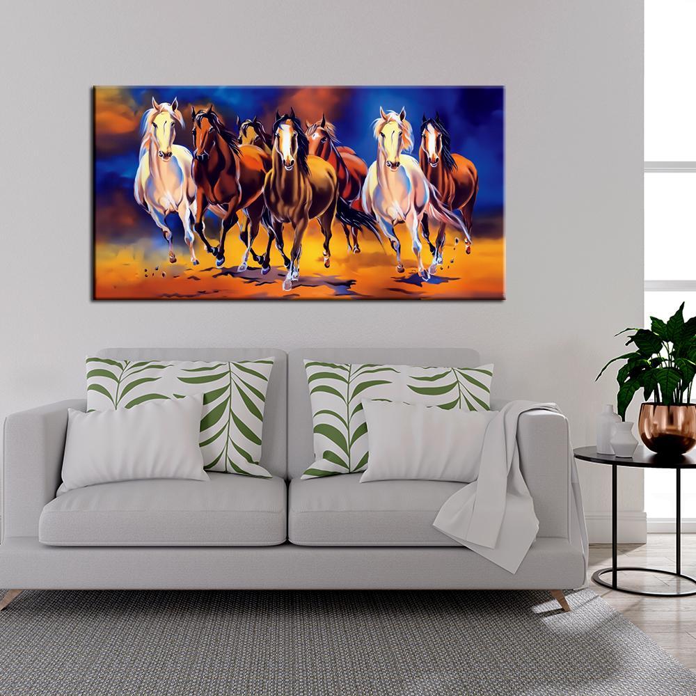 horse paintings for bedroom