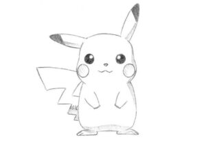 how to draw pikachu