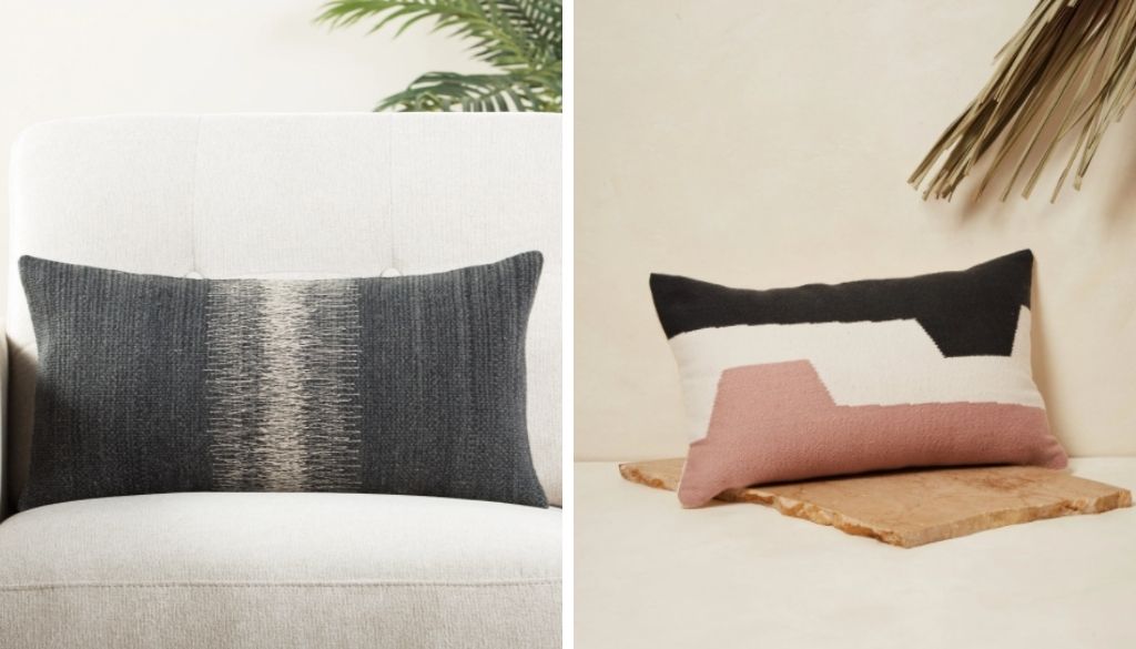 Black and White Throw Pillows