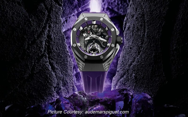 Audemars Piguet Launches This £3.78 Million ‘Black Panther’ Royal Oak Concept Watch