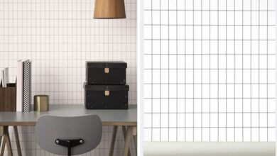 Photo of Strategies to Use Grid Wallpaper on the Walls of Your Home