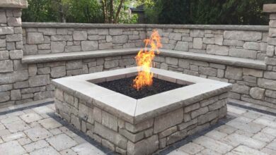 Photo of Natural Stone Firepit – Make Your Backyard A New Hangout Place