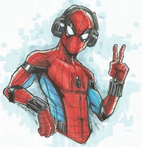 spiderman Drawing