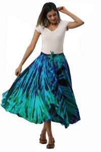 tie dye skirts