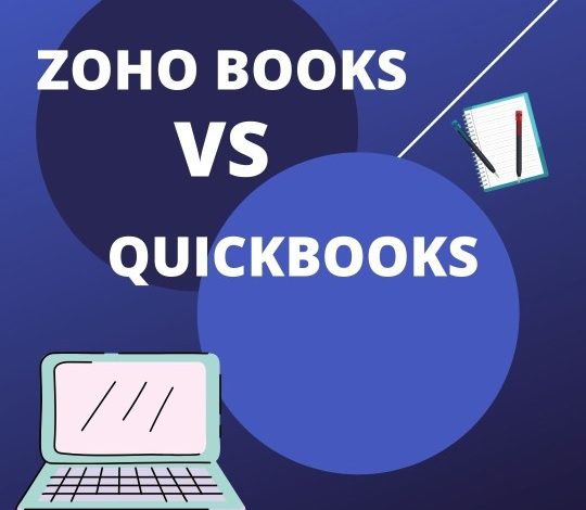 Comparison between Zoho Books And QuickBooks