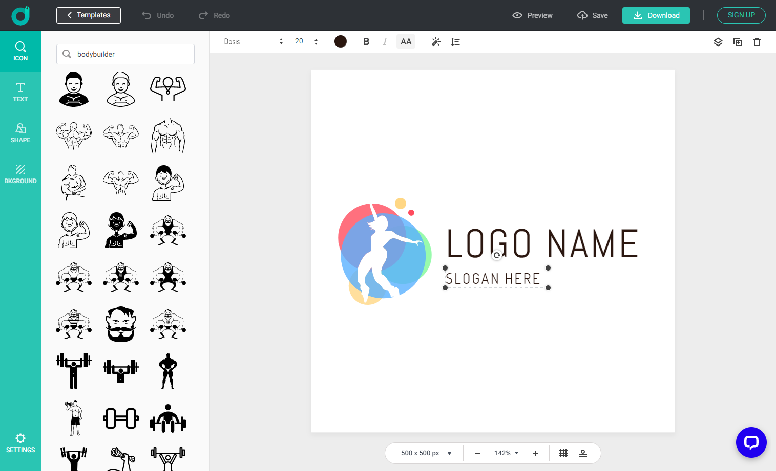 Design your own logo