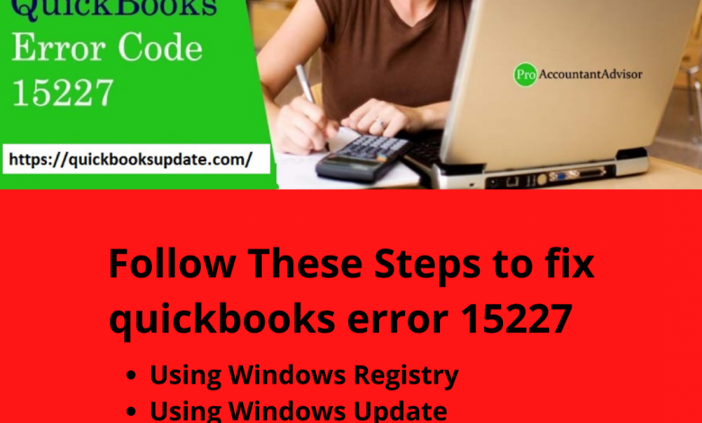 quickbooks error 15227