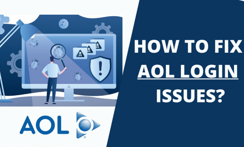 aol email login issues