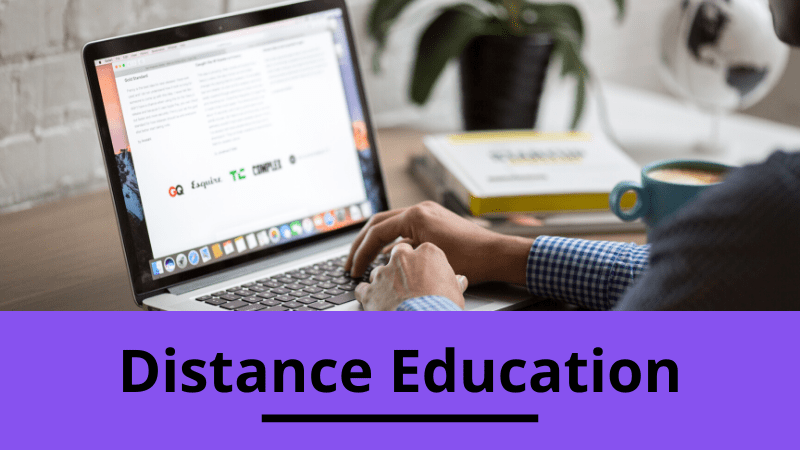 What is distance education