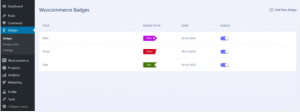 woocommerce product badges