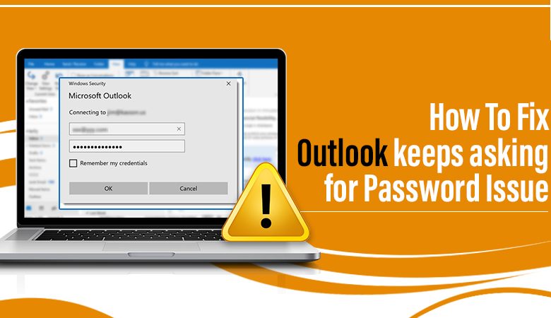 windows security outlook keeps asking for password