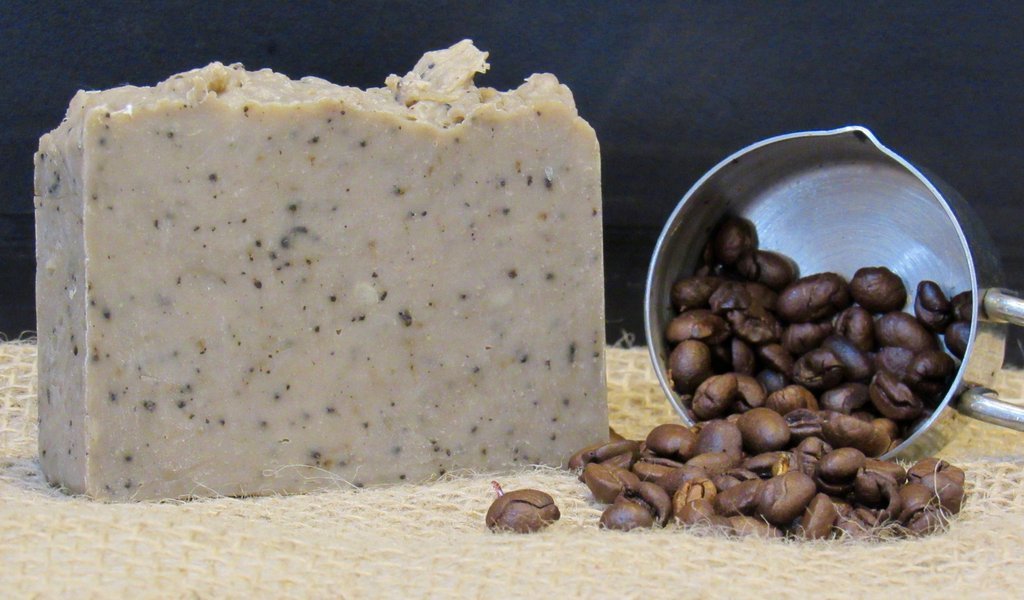 coffee exfoliating soap