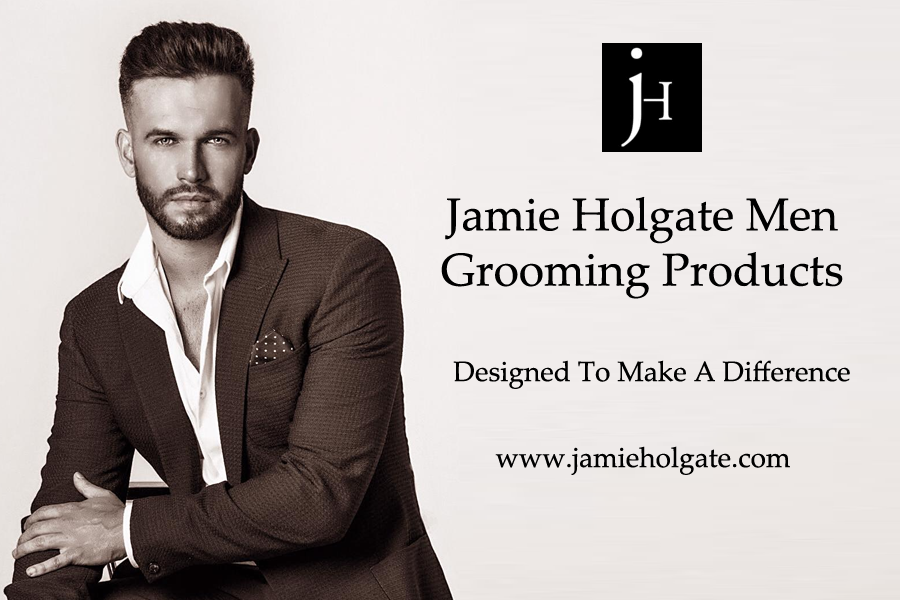 Jamie Holgate grooming products