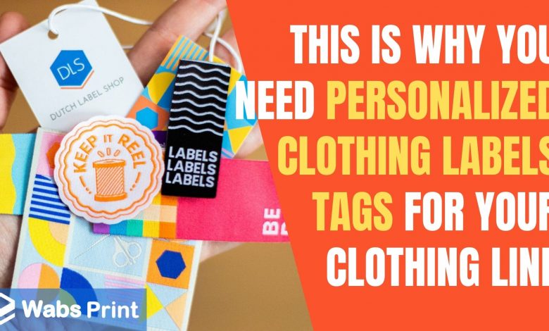 Personalized Clothing Labels tags