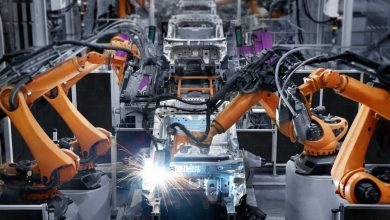 Photo of Automative Industrial Robots