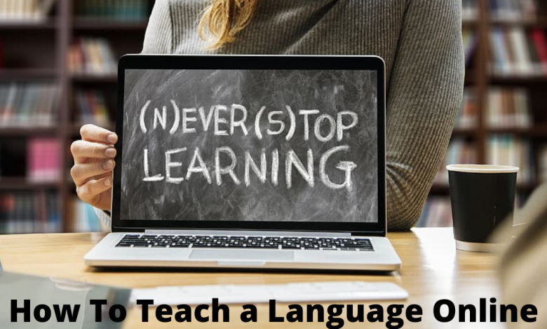 Online language learning platforms