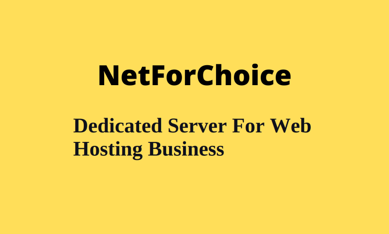 Dedicated Server For Web Hosting Business