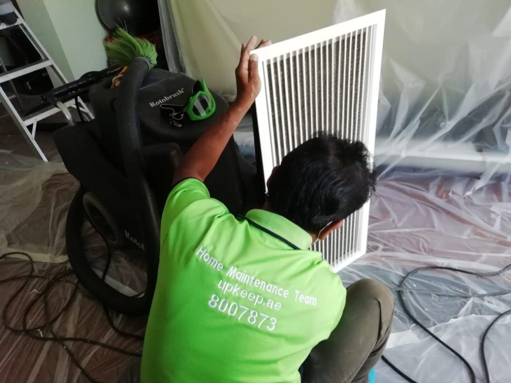 ac duct cleaning dubai