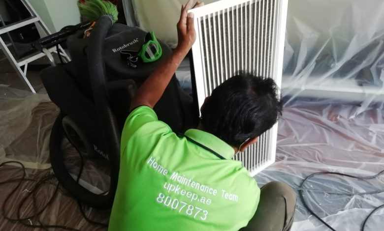 ac duct cleaning dubai