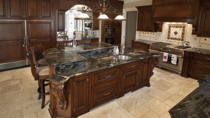 Photo of Amplify your home interior with titanium black granite slabs !!