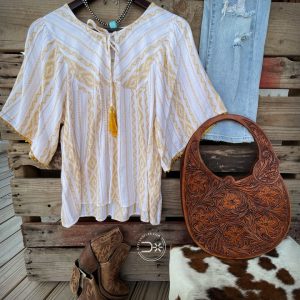 Gold Ray Blouse