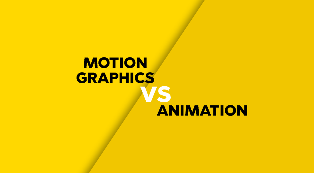 Motion Graphics vs. Animation: What's The Basic Difference?