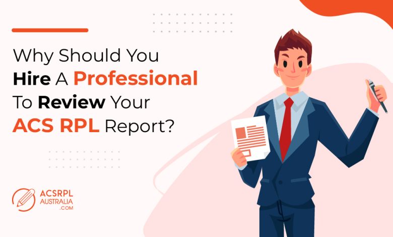 ACS RPL Report for ICT Professional