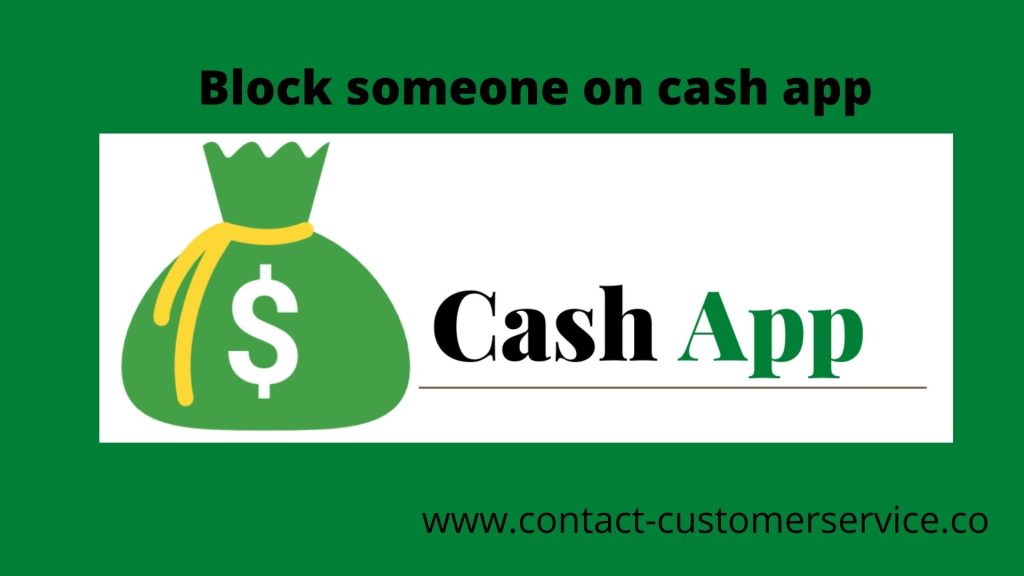 Block someone on cash app