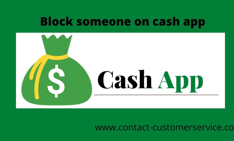 Block someone on cash app