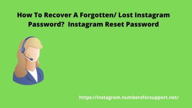 Photo of How To Recover A Forgotten/ Lost Instagram Password?  Instagram Reset Password