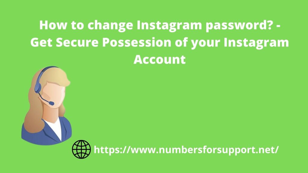 How to change Instagram password