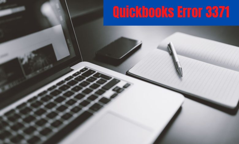 Quickbooks Error 3371