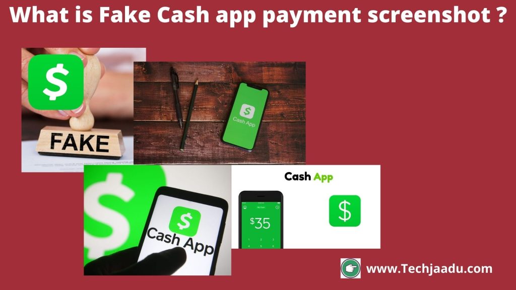 Fake Cash app payment screenshot