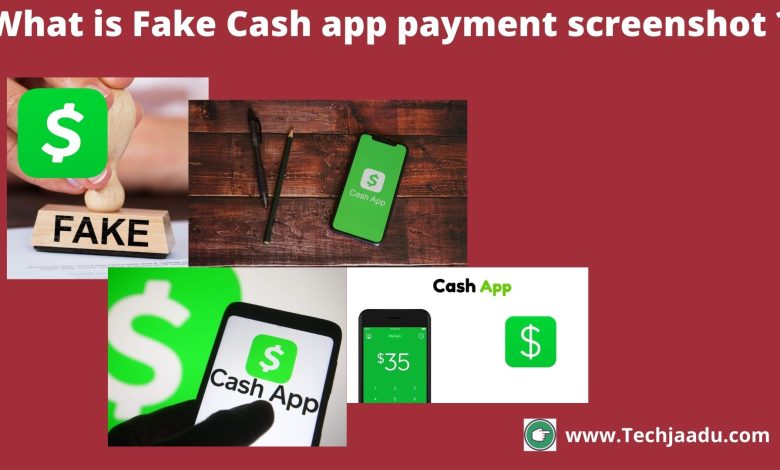 Fake Cash app payment screenshot