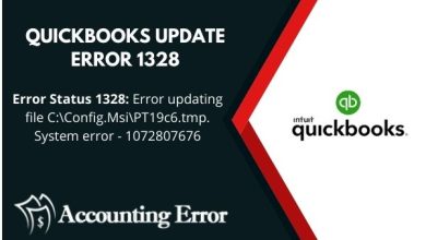 Photo of How to Get Rid of QuickBooks Update Error 1328?