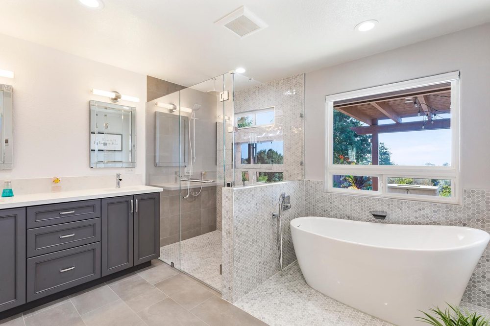 luxury bathroom remodel