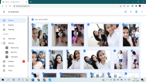 Select all photos from Google Photos