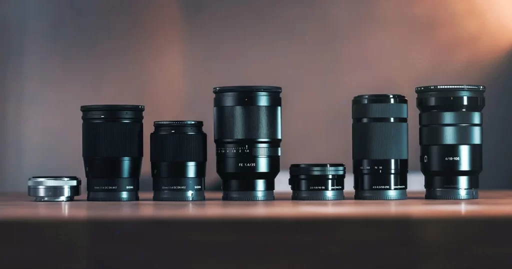 best sony lenses for video