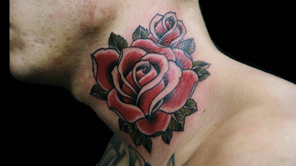 rose tattoo design