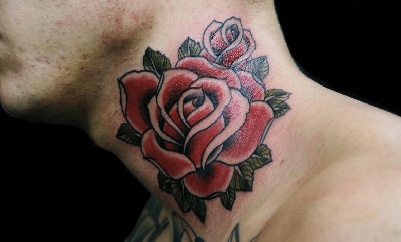 rose tattoo design