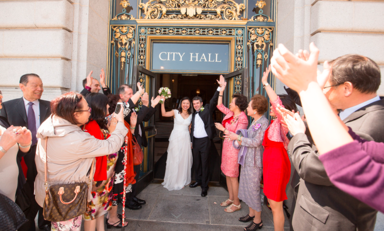 san francisco city hall wedding photos