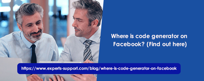 Where is code generator on Facebook