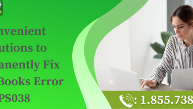 Photo of Convenient Solutions to Permanently Fix QuickBooks Error PS038