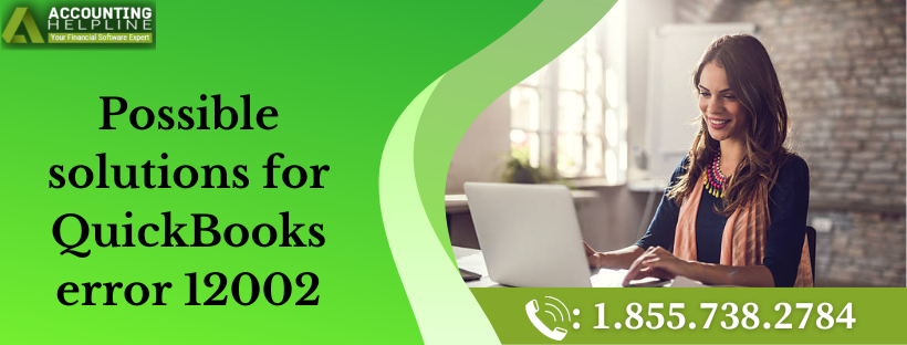 QuickBooks error 12002