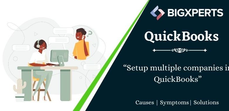 Setup multiple companies in QuickBooks