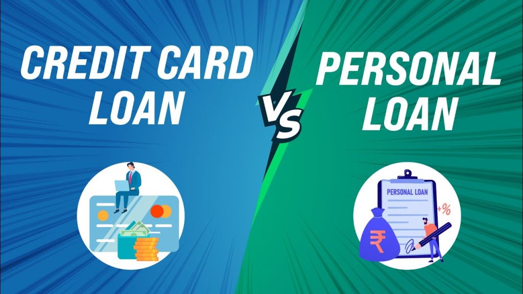 Credit cards or personal loans