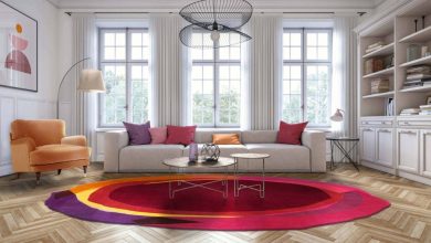 Photo of The Magic of Round Rugs: How to Style Them Effectively